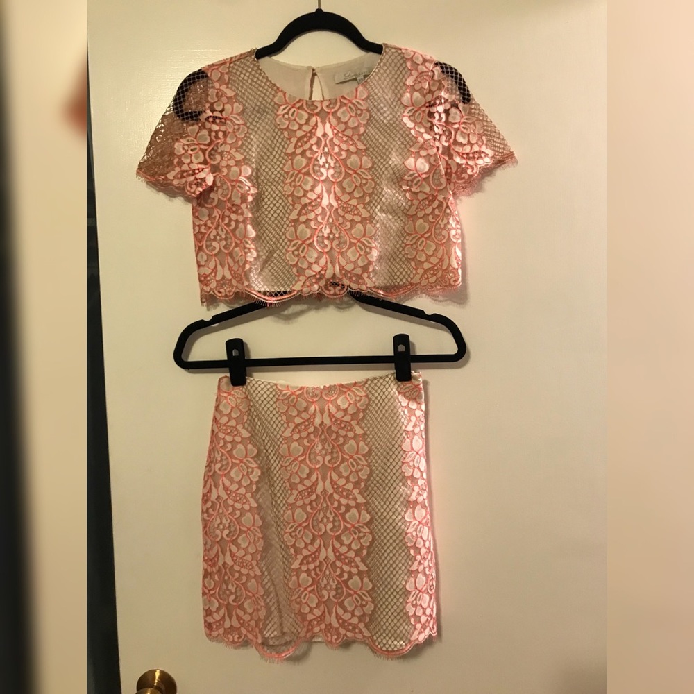 Lovers + Friends Lace set